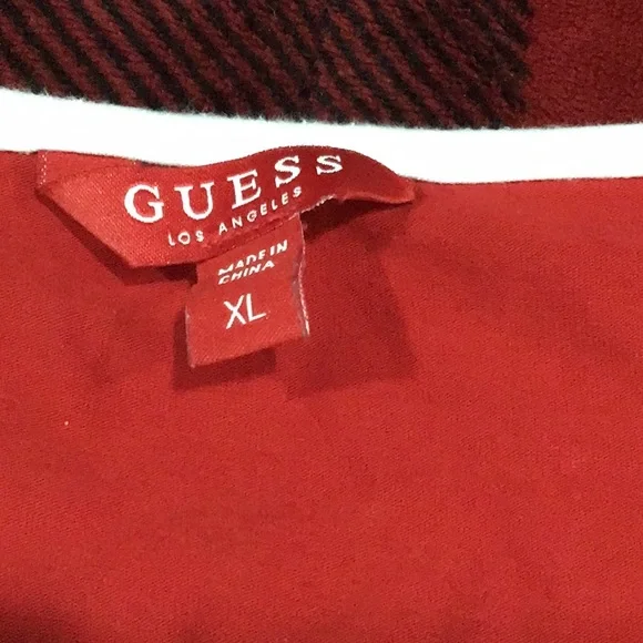 Guess Zip Up Crop 🔝 Size X Large - Picture 2 of 7
